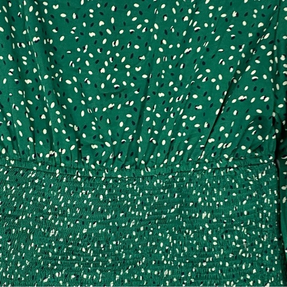 PRINCESS POLLY Melvin Top Green Milkmaid Long Sleeve - Picture 6 of 10